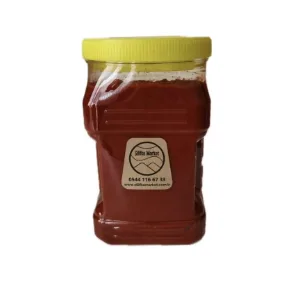 Gün Kurusu El Yapımı Acı Biber Salçası 1500 gr Pet Kavanoz